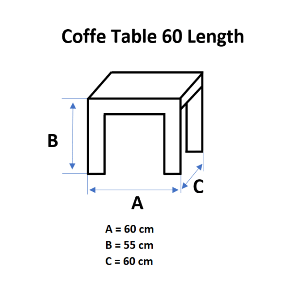 Coffee Table, 60 length