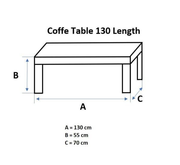 Coffee Table, 130 length